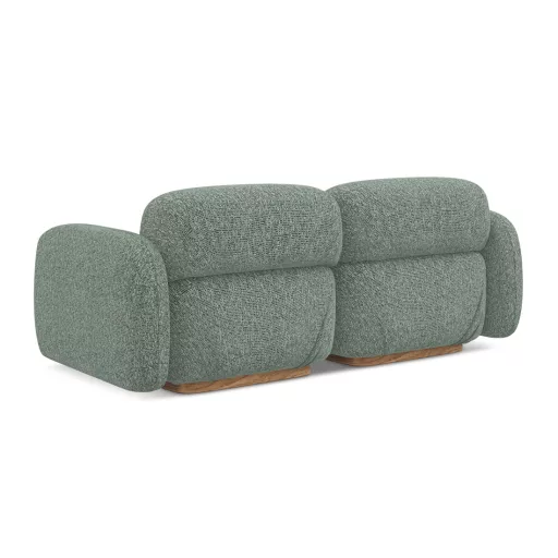  Ailani 3 személyes kanapé - moduláris világoszöld színben
