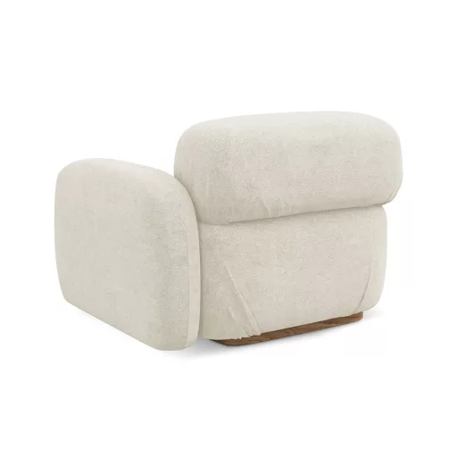  Ailani fotel modul 1 karfával jobb - 95x95x73 pearl (gyöngy) színben