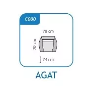 Agat fotel Arizona huzat - vexquronal.site