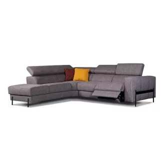   Akron elektromos relax sarokgarnitúra 238 cm X 296 cm - balos (relax  karfa mellett)