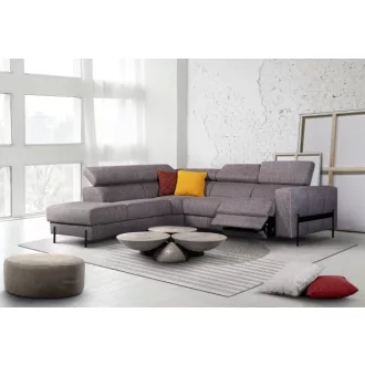   Akron elektromos relax sarokgarnitúra 238 cm X 296 cm - balos (relax  karfa mellett)