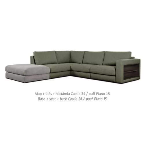 Allente sarokgarnitúra 282 cm x 304 cm - balos