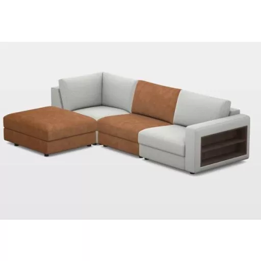 Allente sarokgarnitúra 194 cm x 304 cm - balos