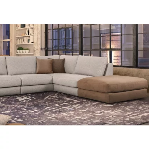 Allente U-alakú sarokgarnitúra 194 cm x 388 cm x 282 cm - jobbos