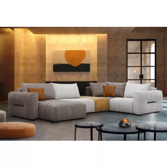   Amber U-alakú sarokkanapé 173 cm x 361 cm x 219 cm - jobbos