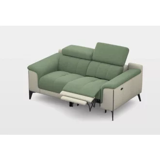   Amira 2 személyes kanapé 2 karral - Elektromos Relax funkció 2 oldalon