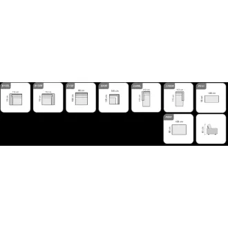 Ares U-alakú sarokkanapé 173 cm x 363 cm x 215 cm - jobbos