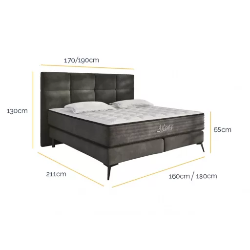 Atlanta 160 X 200 boxspring ágy