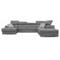   Beaumont U-alakú ágyazható sarokgarnitúra ágyneműtartós - 170 cm X 369 cm X 226 cm - jobbos