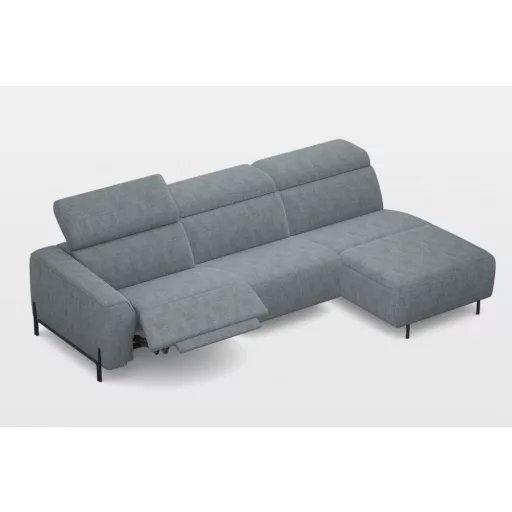 Calais sarokgarnitúra 281 cm X 176 cm - elektromos relax funkció karfa mellett - jobb