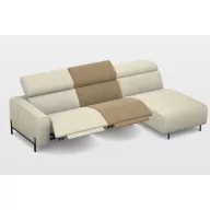   Calais sarokgarnitúra 281 cm X 176 cm - 2 elektromos relax funkcióval - jobb