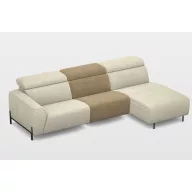   Calais sarokgarnitúra 281 cm X 176 cm - 2 elektromos relax funkcióval - jobb