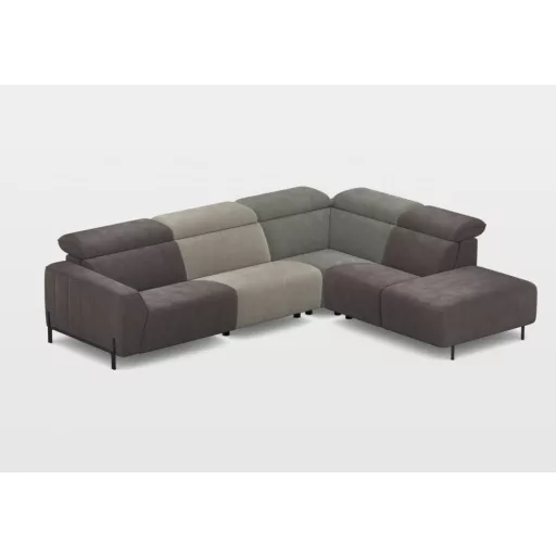 Calais sarokgarnitúra 304 cm X 245 cm - 2 elektromos relax funkcióval - jobb