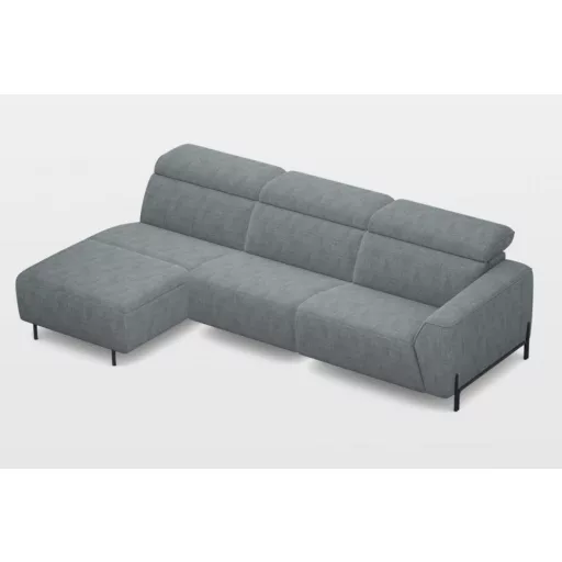 Calais sarokgarnitúra 176 cm X 281 cm - elektromos relax funkció karfa mellett - bal