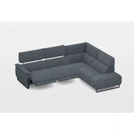 Celeste sarokgarnitúra 293 cm X 191 cm - 2 elektromos relax funkcióval - jobb