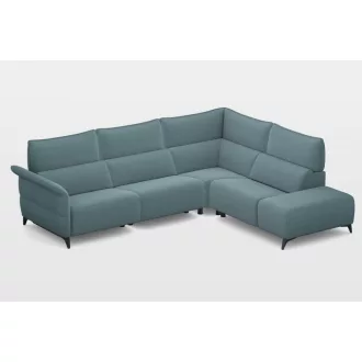   Challenger sarokgarnitúra 293 cm X 191 cm - elektromos relax funkció karfa mellett - jobb