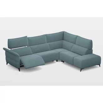   Challenger sarokgarnitúra 293 cm X 191 cm - elektromos relax funkció karfa mellett - jobb