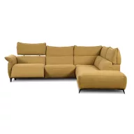  Challenger sarokgarnitúra 293 cm X 191 cm - 2 elektromos relax funkcióval - jobb