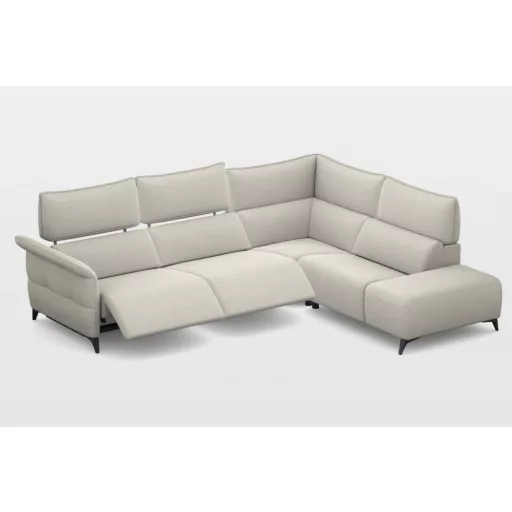Challenger sarokgarnitúra 293 cm X 191 cm - 2 elektromos relax funkcióval - jobb