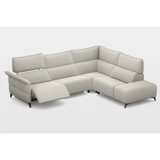 Challenger sarokgarnitúra 293 cm X 191 cm - 2 elektromos relax funkcióval - jobb