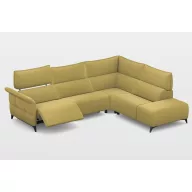   Challenger sarokgarnitúra 293 cm X 191 cm - 2 elektromos relax funkcióval - jobb