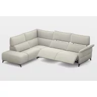   Challenger sarokgarnitúra 191 cm X 293 cm - 2 elektromos relax funkcióval - bal