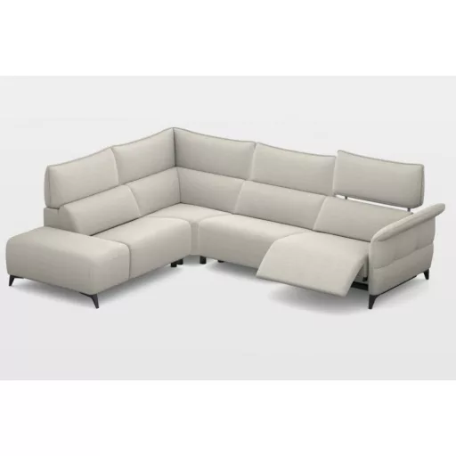 Challenger sarokgarnitúra 191 cm X 293 cm - 2 elektromos relax funkcióval - bal
