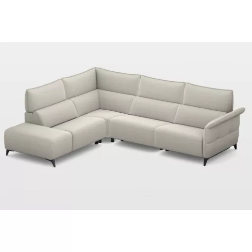 Challenger sarokgarnitúra 191 cm X 293 cm - 2 elektromos relax funkcióval - bal