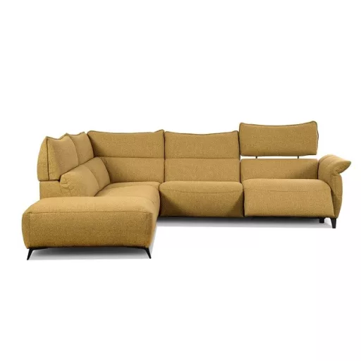 Challenger sarokgarnitúra 191 cm X 293 cm - 2 elektromos relax funkcióval - bal