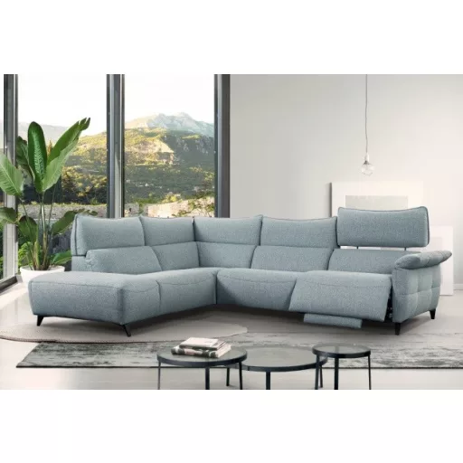 Challenger sarokgarnitúra 191 cm X 293 cm - 2 elektromos relax funkcióval - bal