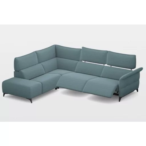 Challenger sarokgarnitúra 191 cm X 293 cm - 2 elektromos relax funkcióval - bal