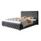Chesterfield ágykeret 140 X 200 fekvőfelület, ágyráccsal és ágyneműtartóval
