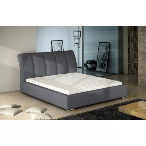 Cliff kárpitozott ágy - 106 cm magas fejvéggel - 160 X 200 fekvőfelület