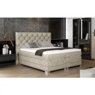 Cloe motoros boxspring ágy 180 X 200  hideghab topper