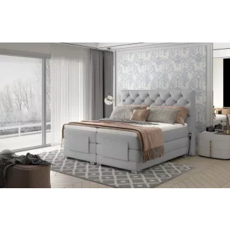 Cloe motoros boxspring ágy 180 X 200  hideghab topper