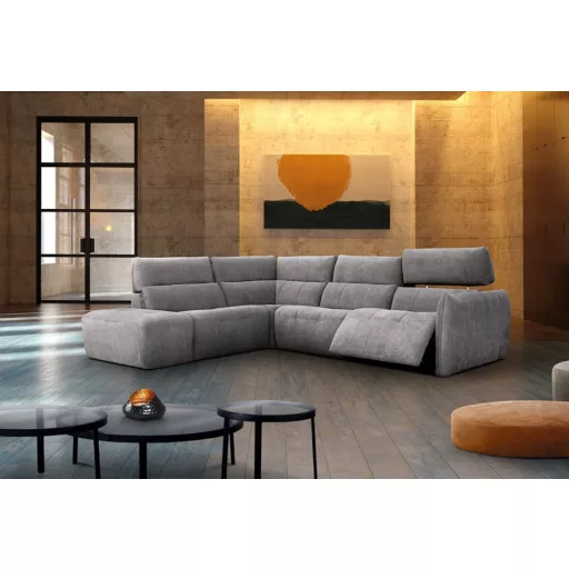 Cooper sarokgarnitúra 235 cm X 288 cm - elektromos relax funkció karfa mellett - bal