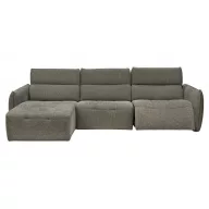   Cooper sarokgarnitúra 160 cm X 288 cm - 2 elektromos relax funkcióval - bal