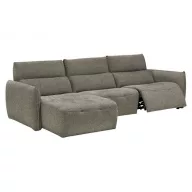   Cooper sarokgarnitúra 160 cm X 288 cm - 2 elektromos relax funkcióval - bal