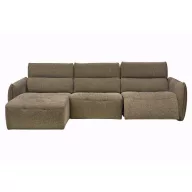   Cooper sarokgarnitúra 160 cm X 288 cm - 2 elektromos relax funkcióval - bal