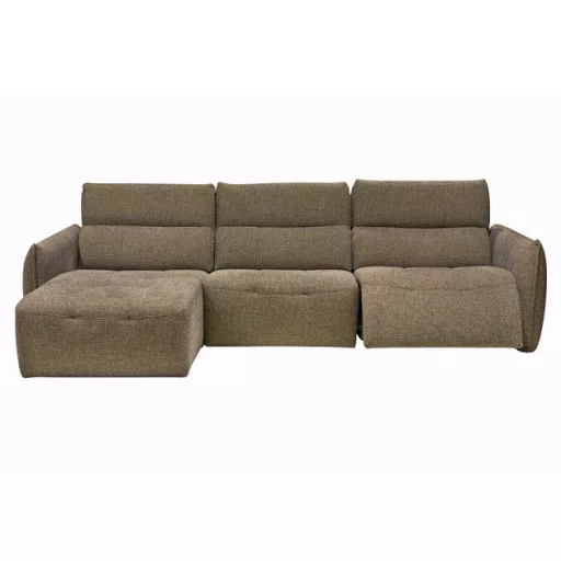 Cooper sarokgarnitúra 160 cm X 288 cm - 2 elektromos relax funkcióval - bal