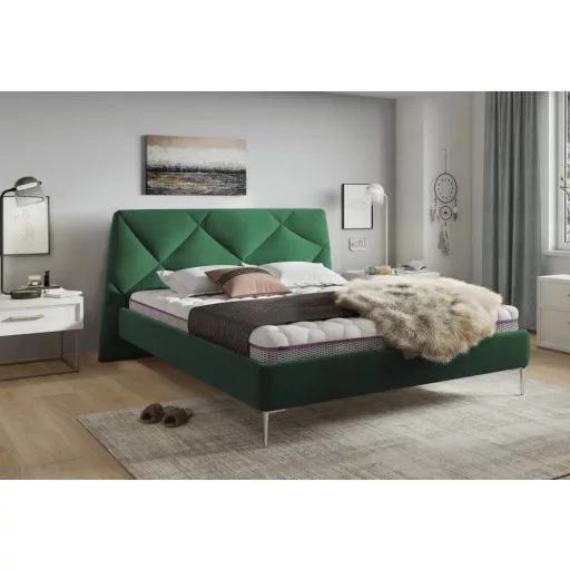 Davos kárpitozott ágy 160 X 200 fekvőfelület
