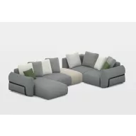   Dixon U-alakú sarokgarnitúra 173 cm x 331 cm x 274 cm - jobbos