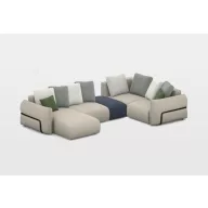   Dixon U-alakú sarokgarnitúra 173 cm x 331 cm x 274 cm - jobbos