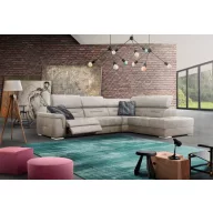   Domino dupla relax motoros sarokgarnitúra 297 cm X 235 cm - jobbos