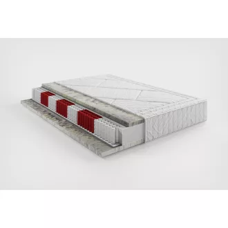   Luxus multi táskarugós matrac tigrismintás hideghab réteggel 180 X 200 cm - Elegance
