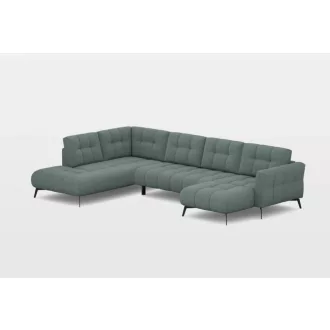   Elmo U-alakú sarok ülőgarnitúra 219 cm X 375 X 159 cm - balos