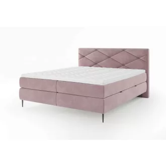 Eno táskarugós boxspring ágy ágyneműtartóval 180 X 200