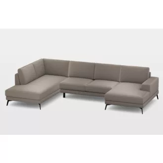 Eston U-alakú sarokgarnitúra 219 cm X 362 X 156 cm - balos