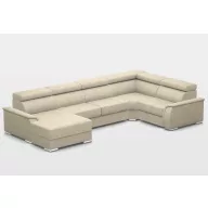   Flexoo U-form elektromos relax sarokkanapé - 170 cm X 377 X 212 cm - balos