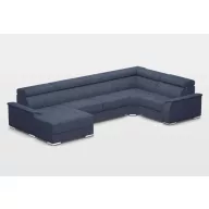   Flexoo U-form elektromos relax sarokkanapé - 170 cm X 377 X 212 cm - balos
